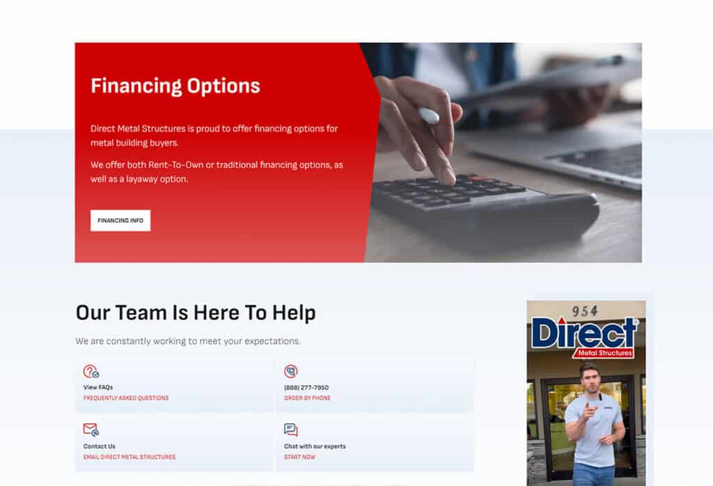 Direct Metal Structures - TheeDigital