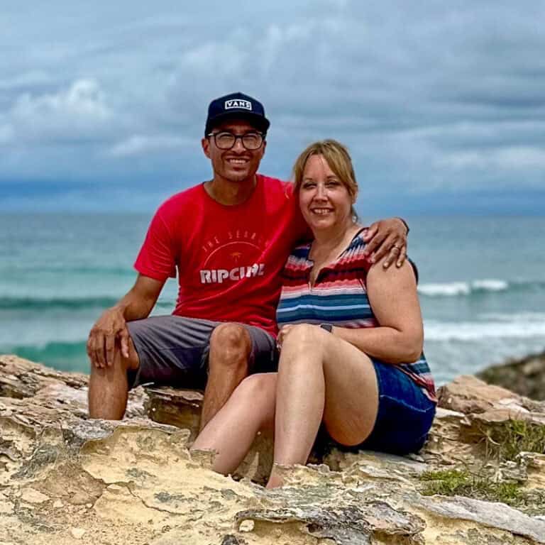Keri and Jimmy in Cancun