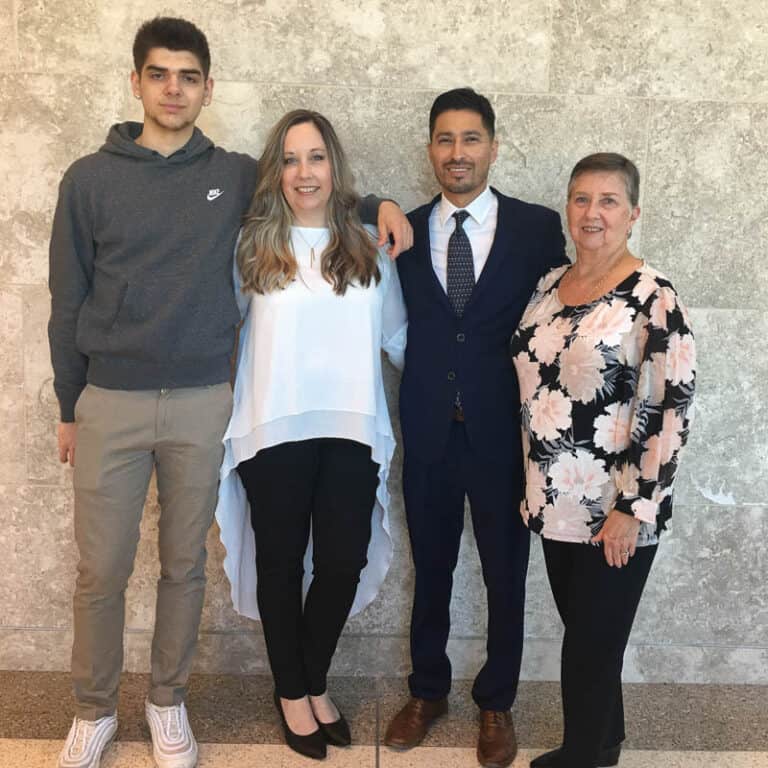 Keri Rosemond and family