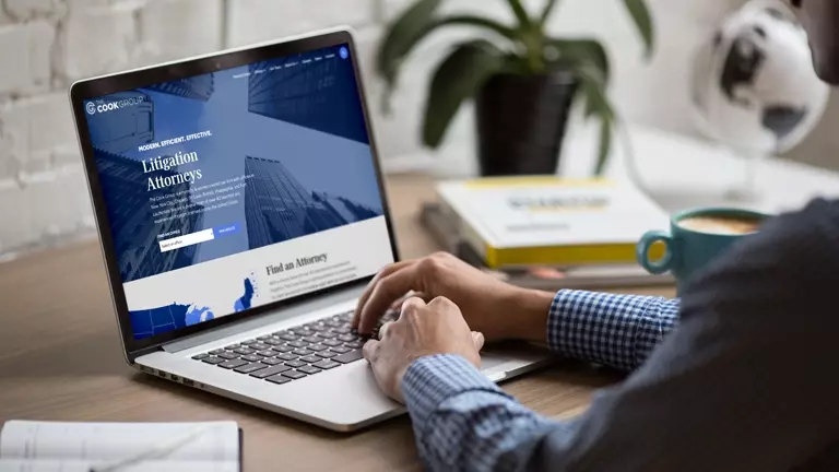 Cook Group legal custom site