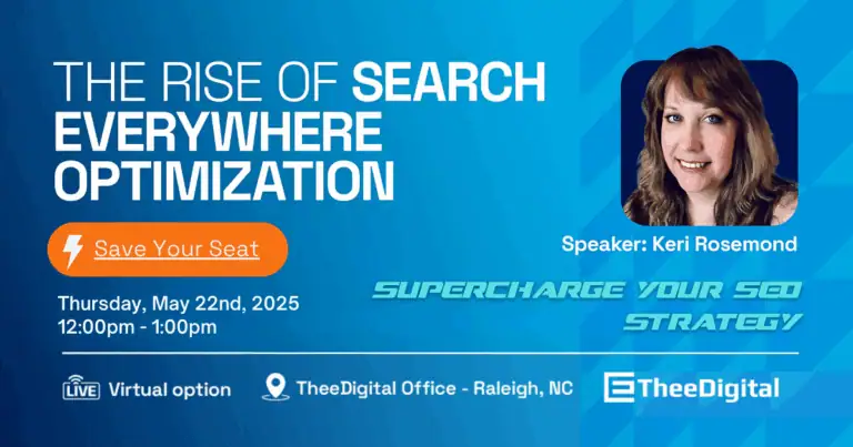 search everywhere optimization training seo event