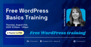 – wordpress training graphic