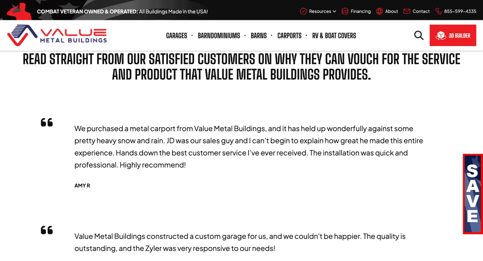 Value Metal Buildings - TheeDigital