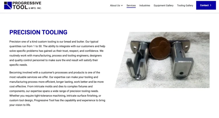 progressive tool mfg