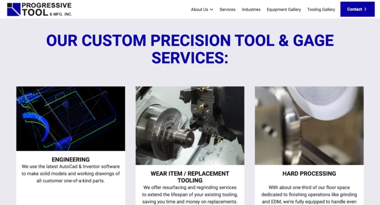 progressive tool mfg
