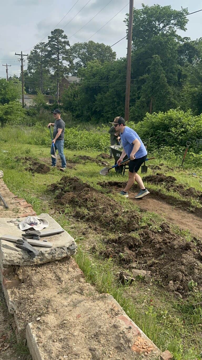 jacob and richard tilling soil