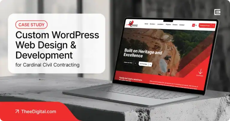 cardinal civil custom wordpress webdesign