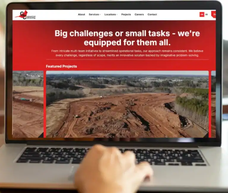 custom wordpress website civil cardinal