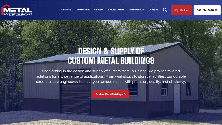 Metal carports outlet website new