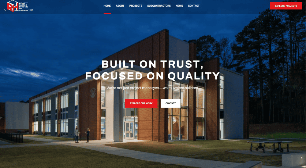 riggs harrod website after