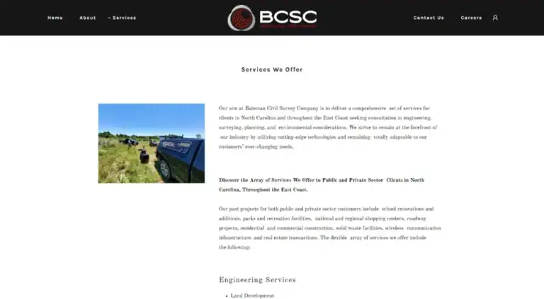 Bateman civil survey company before