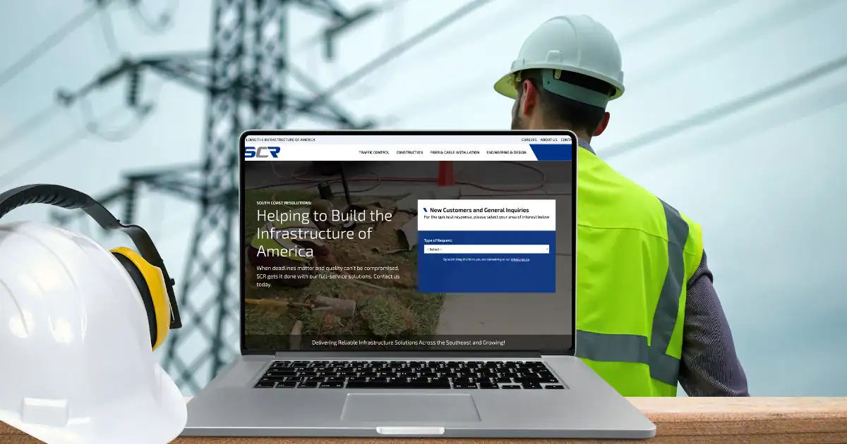 featured case study image SCR construction