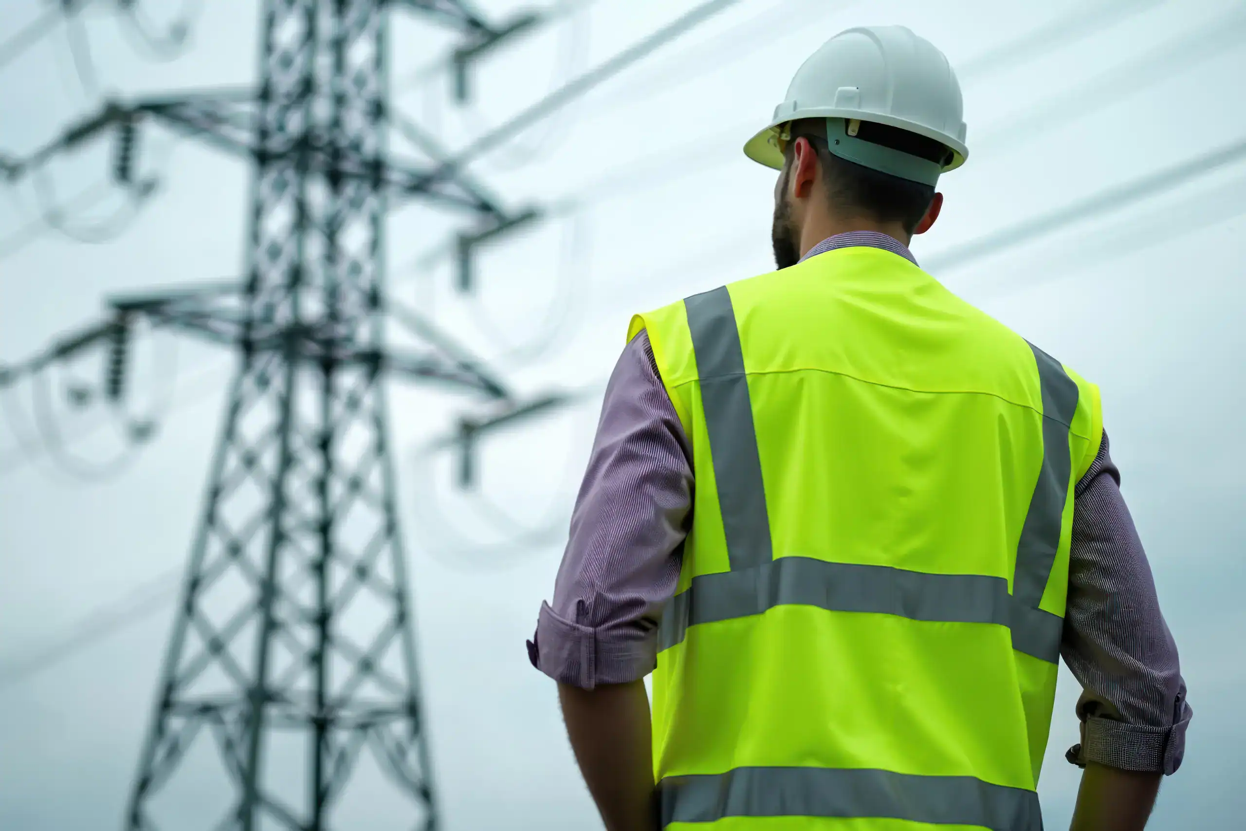 telecommunications construction worker
