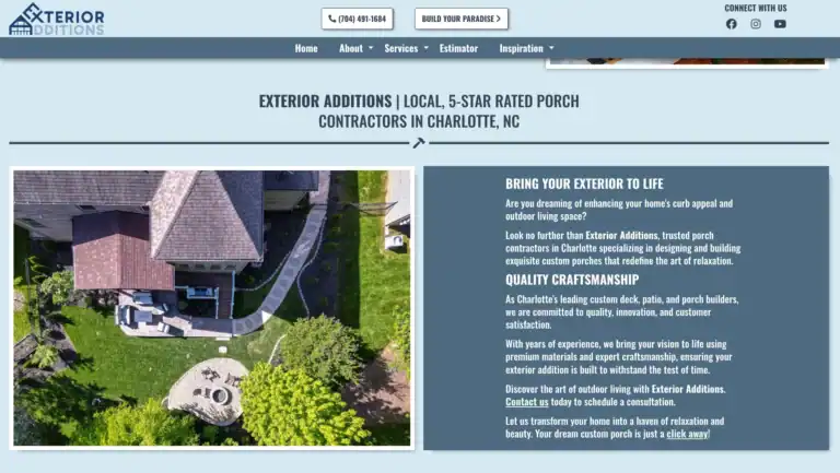 exterior additions 5 star rated