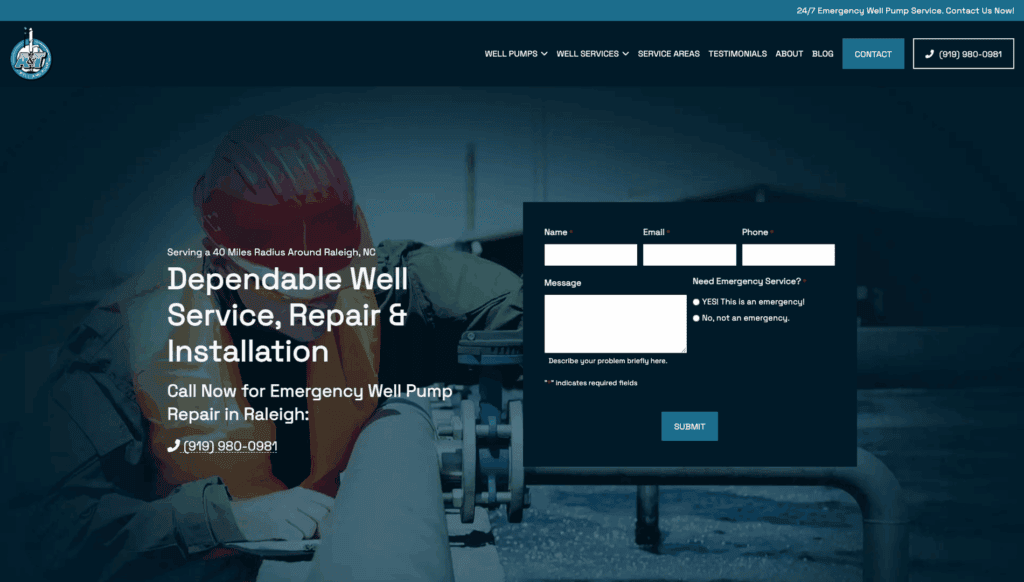 at well and pump the challenge