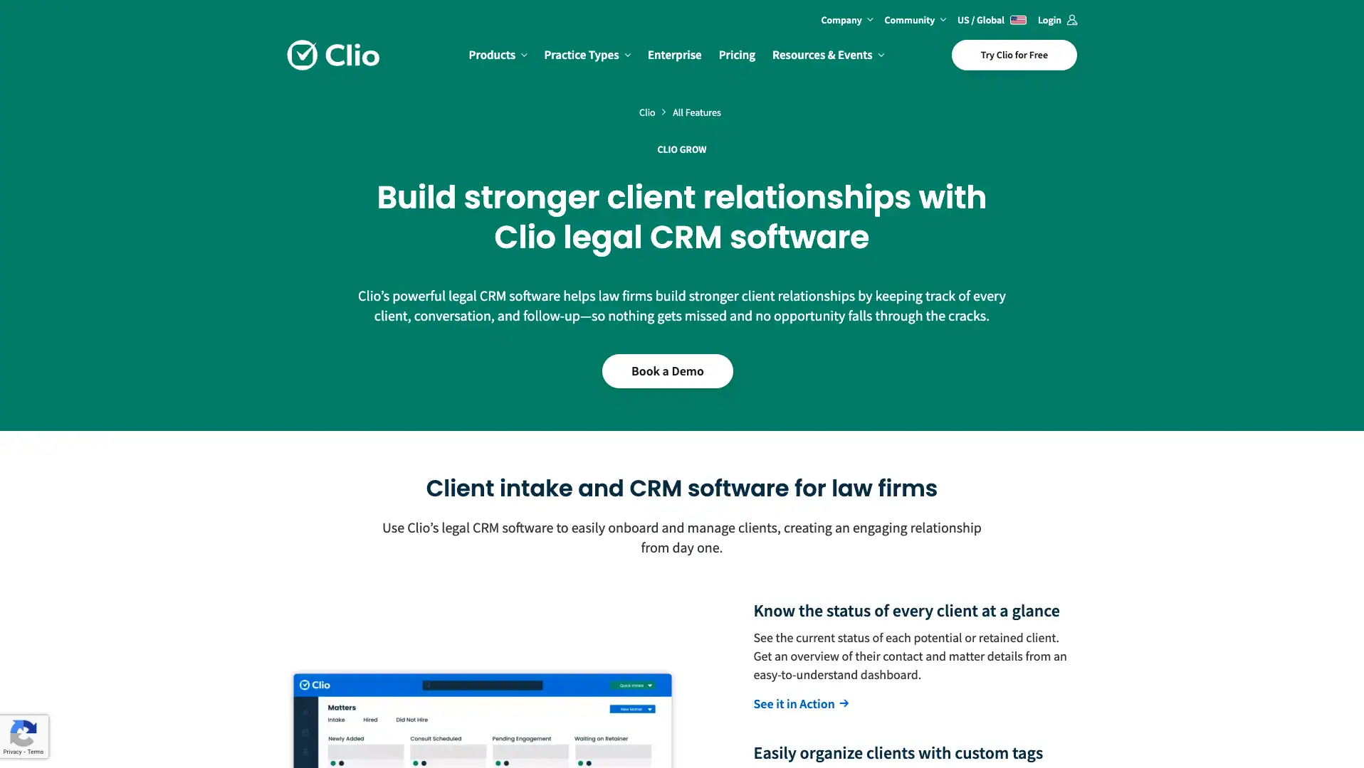 Clio CRM 2026