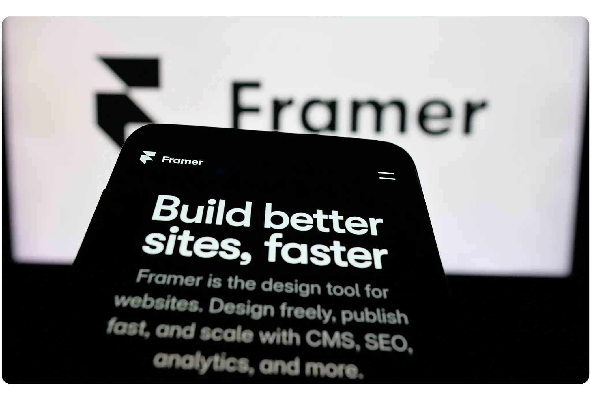 Framer top website builder