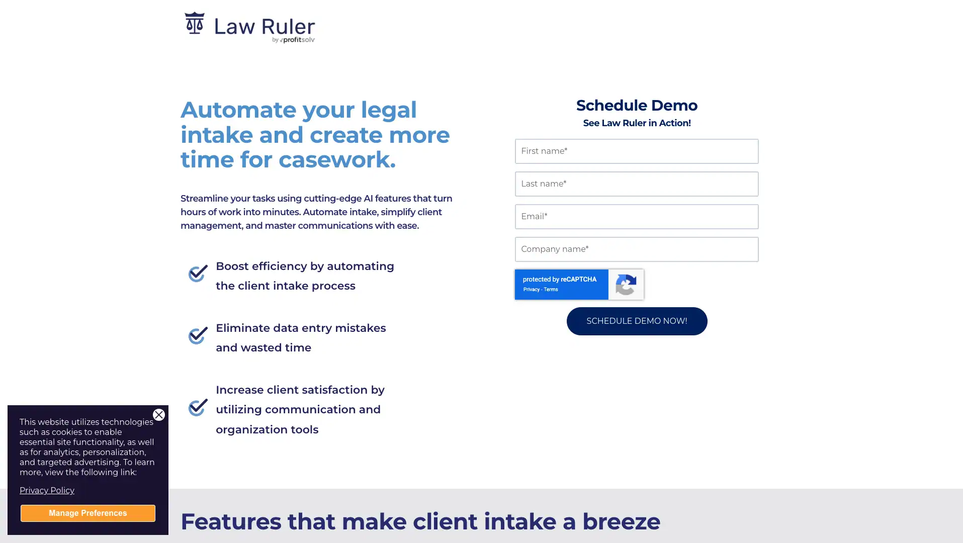 Law Ruler legal CRM