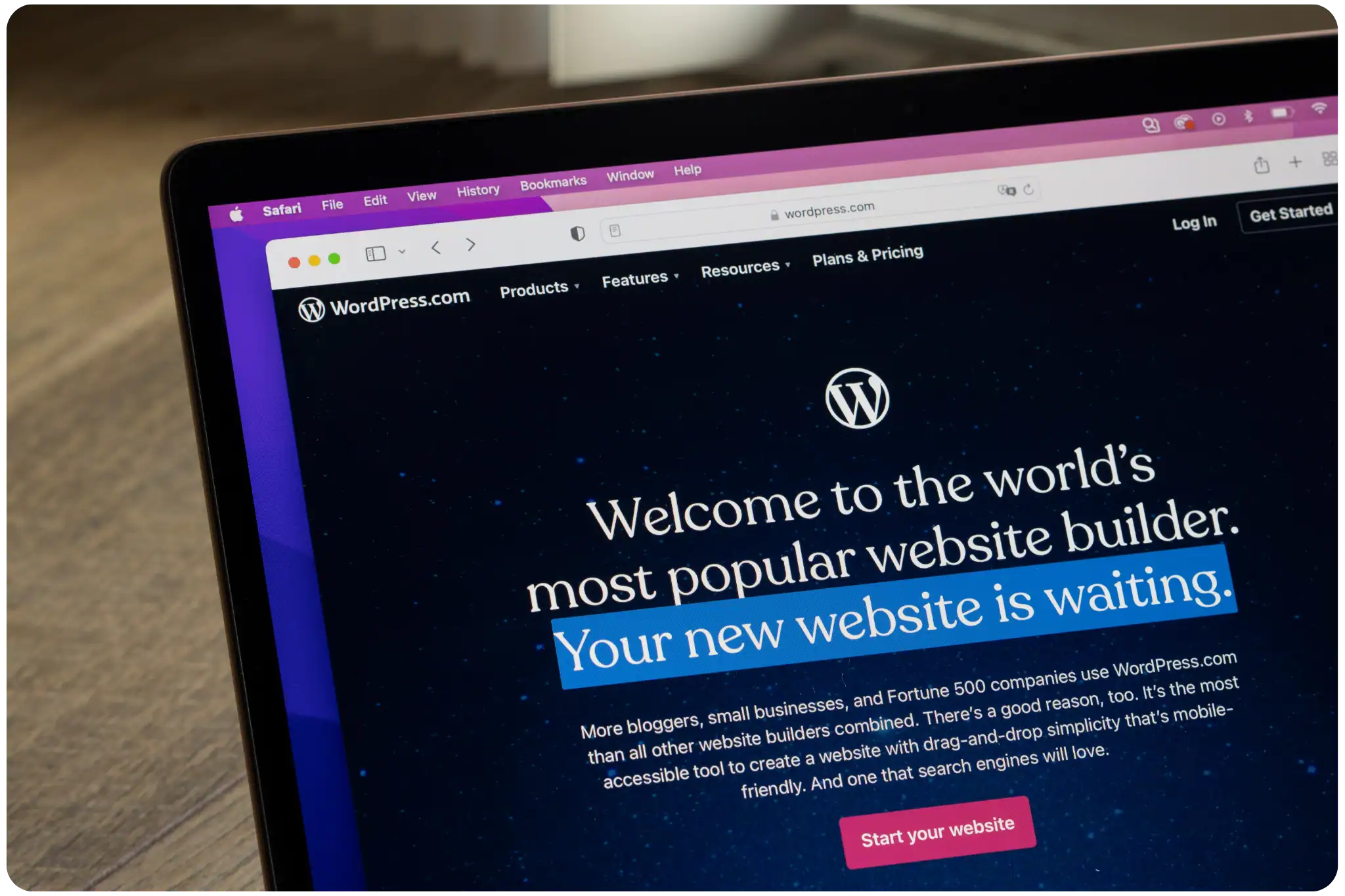 wordpress website builder