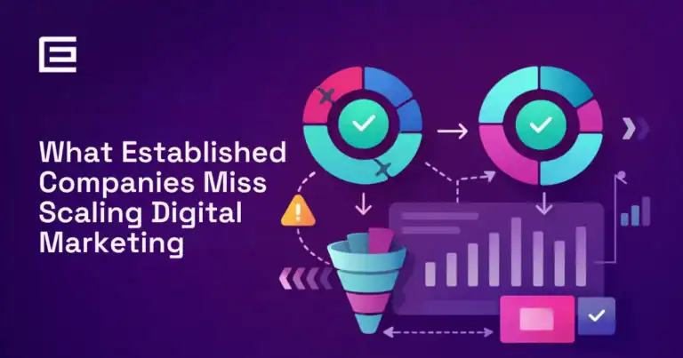 what established companies miss scaling digital marketing
