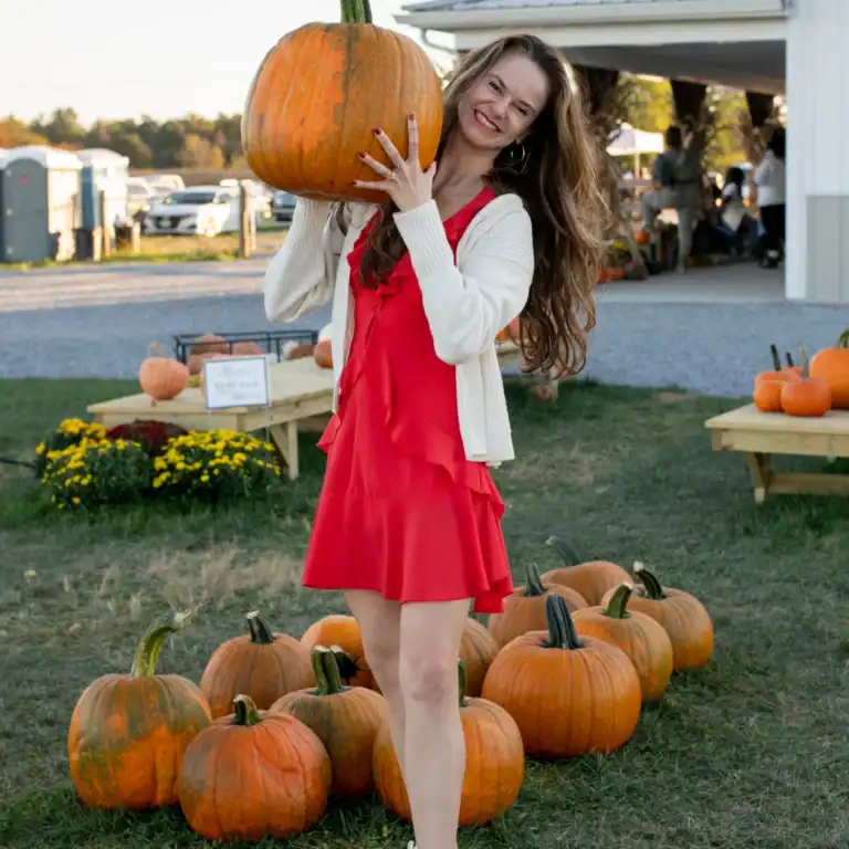 Cristina outside of work photo