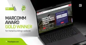 Marcomm award gold winner theedigital