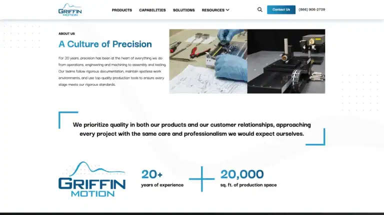 SEO for a Precision Motion Equipment Manufacturer .webp