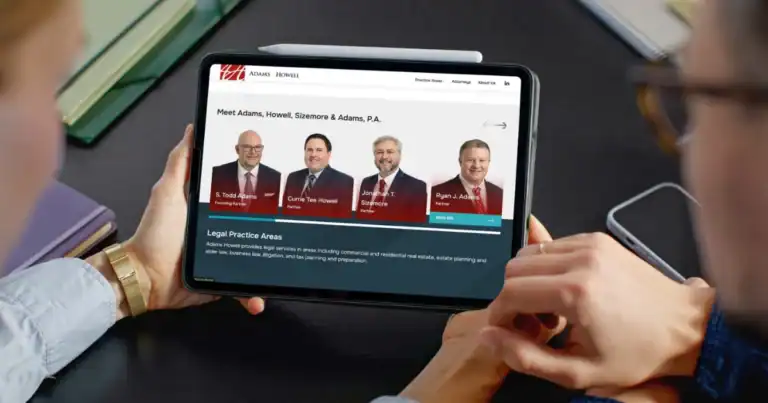 adams howell attorney profile pages