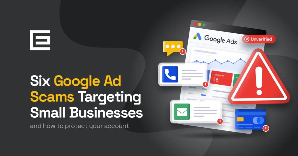 google ads scams targeting small businesses