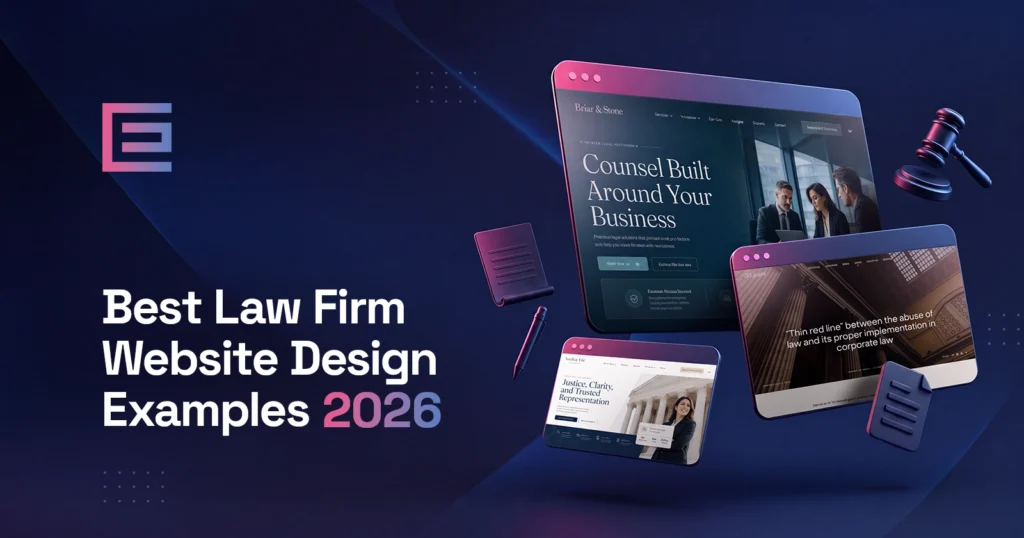 best law firm website design examples 2026