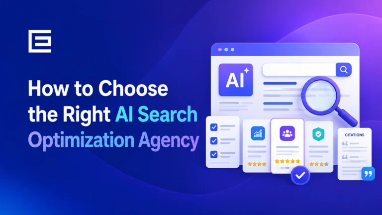 How to Choose the Right AI Search Optimization Agency