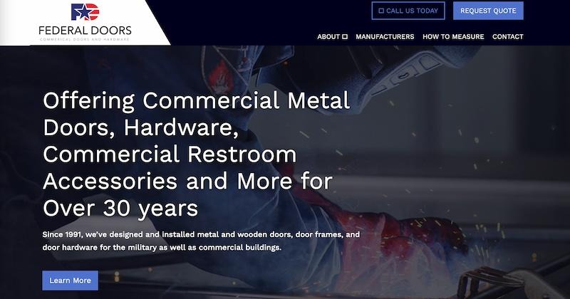 Federal Doors website