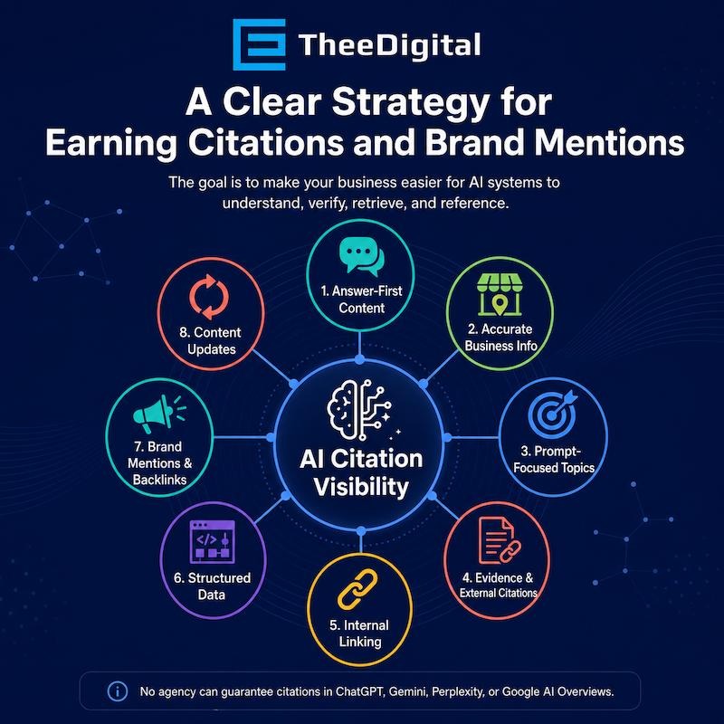 a clear strategy for earning ai citations and brand mentions