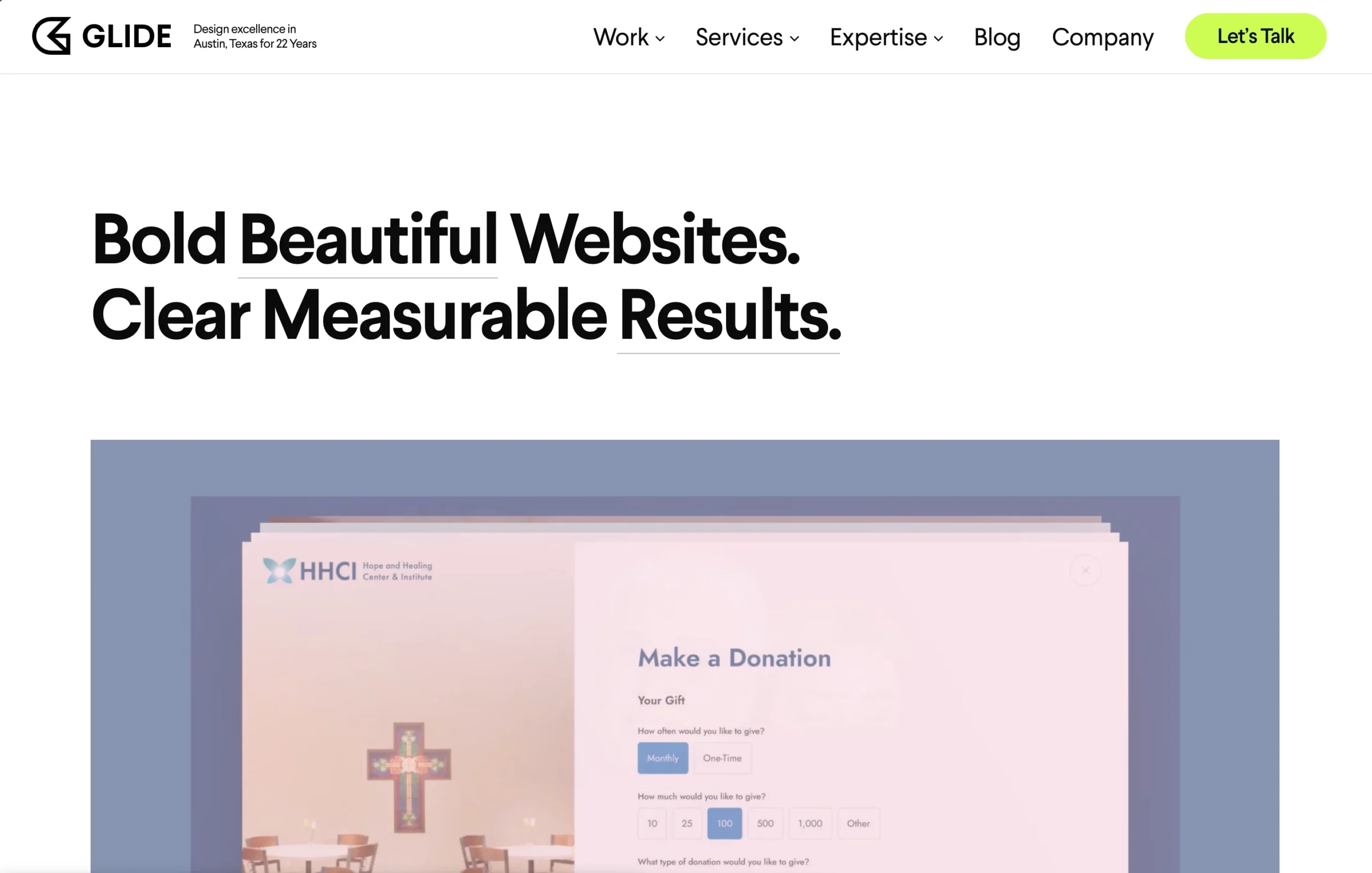 non profit website development