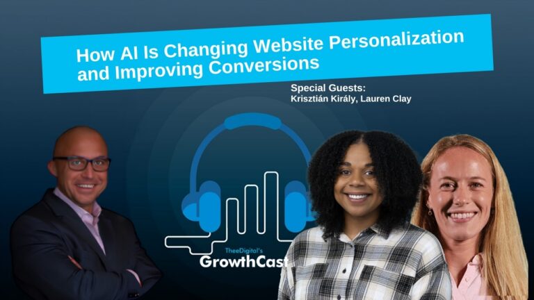 AI website personalization and conversion With Special Guest: Krisztián Király