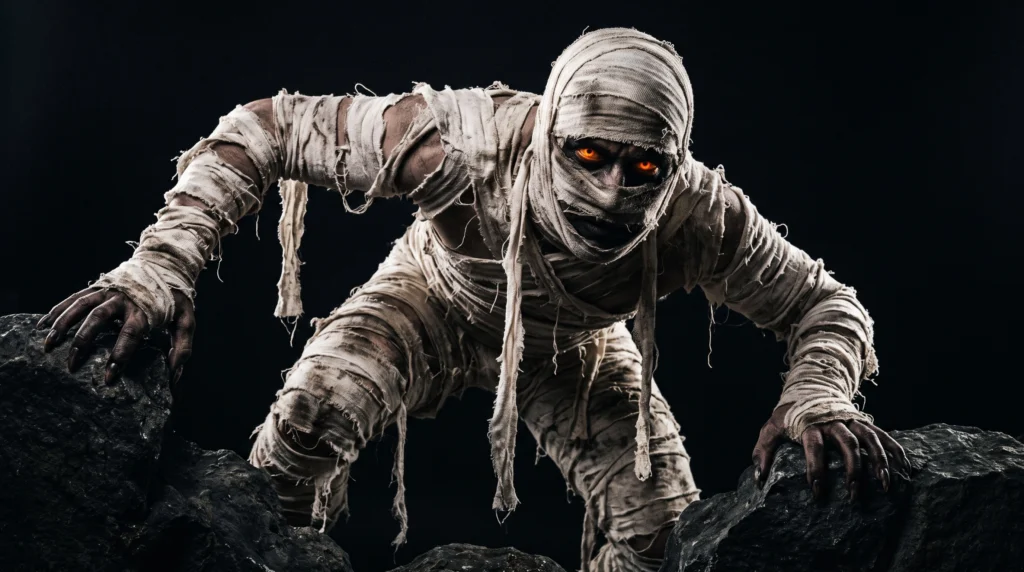 content mummified